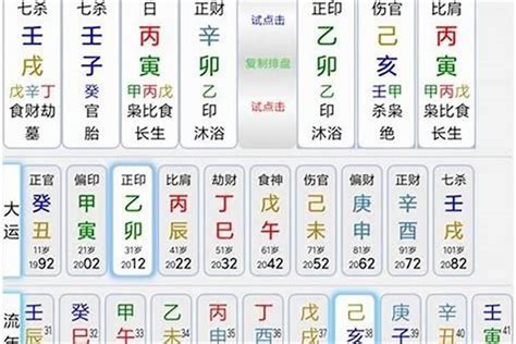 八字十神查詢|生辰八字算命、五行喜用神查询（免费测算）